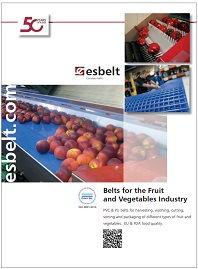 Конвейерные ленты для овощей и фруктов Esbelt