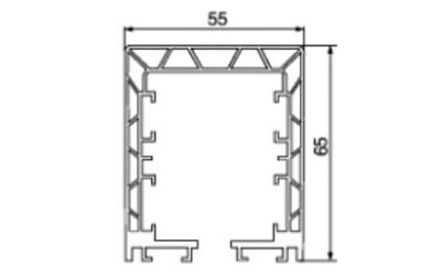 Пластиковые шинопроводы повышенной прочности Nante серии HFP55-4 50А-170А